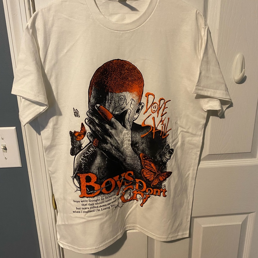 White Graphic Tee